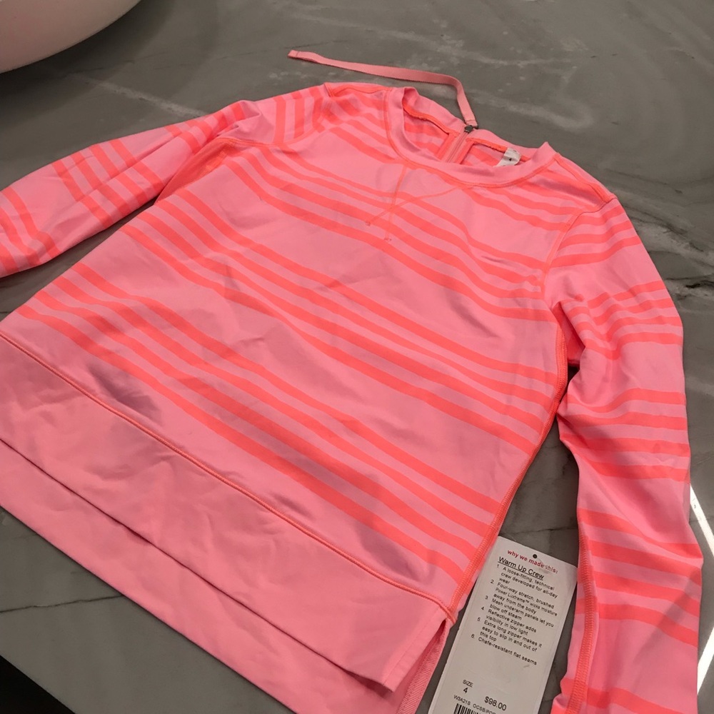 Lululemon warm up crew